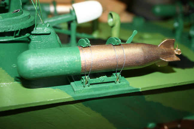 outboard view of torpedo rack 